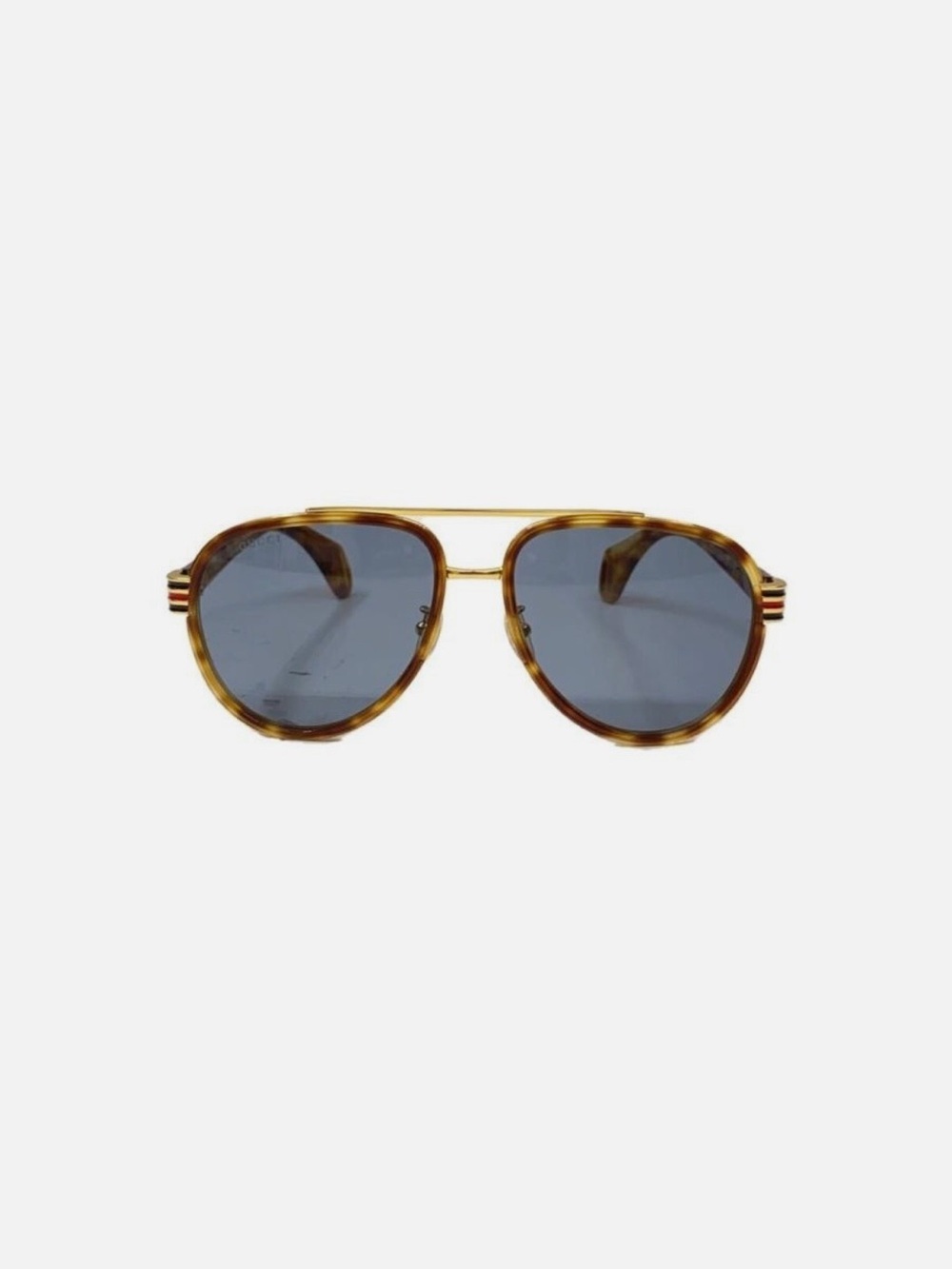 Gucci GGO447S Aviator Sunglasses
Brown Black